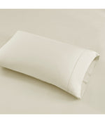 1000 Thread Count HeiQ Smart Temperature Cotton Blend 4 Piece Sheet Set Ivory