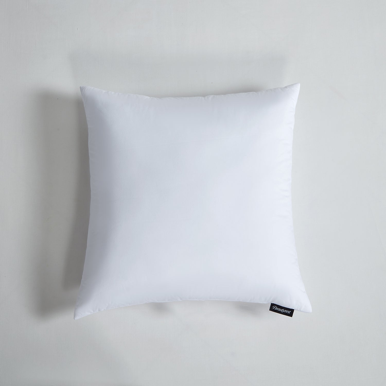  Beautyrest Euro Square Firm Pillow Set of 2 - White - Bonton