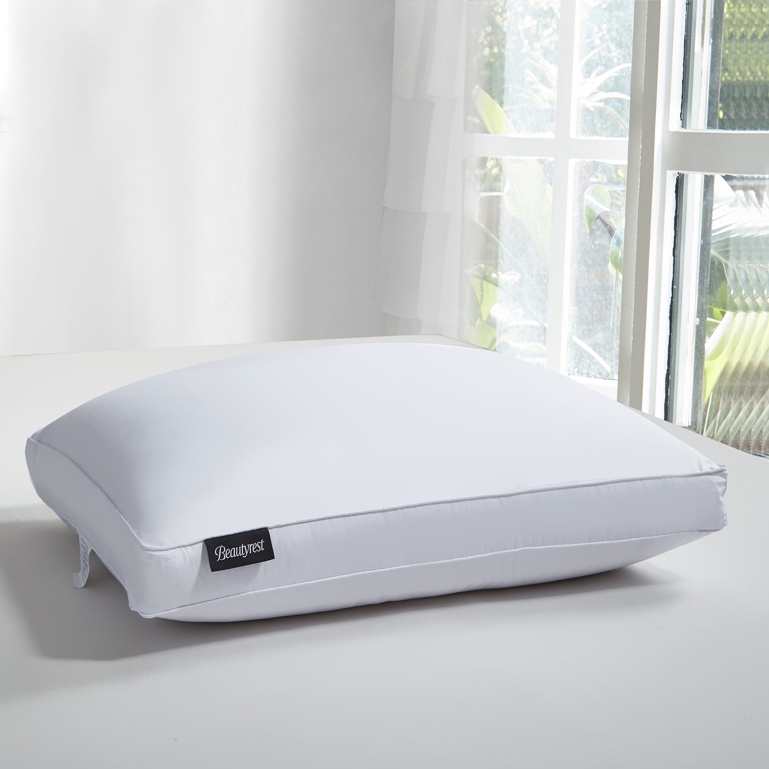  Beautyrest Side Sleeper Firm Pillow - White - Bonton