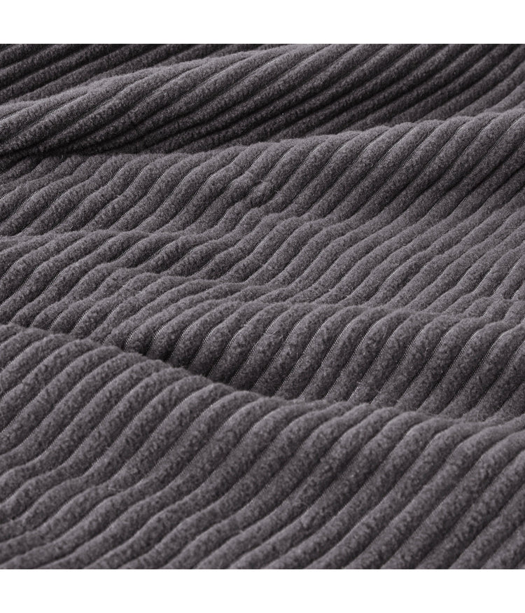 Electric Micro Fleece Heated Blanket Grey