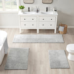 Plume Feather Touch Reversible Bath Rug Grey