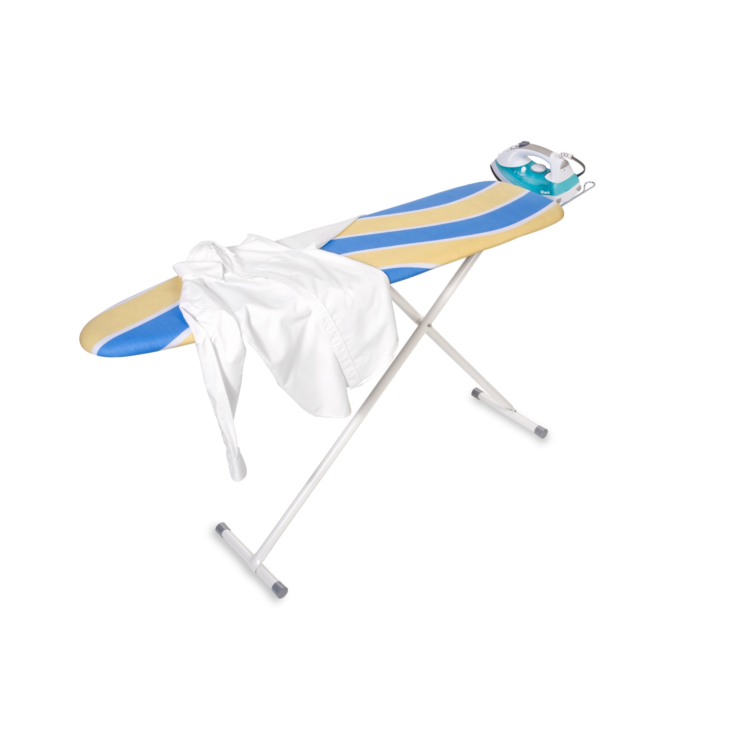  Honey-Can-Do Ironing Board with Iron Rest - Blue - Bonton