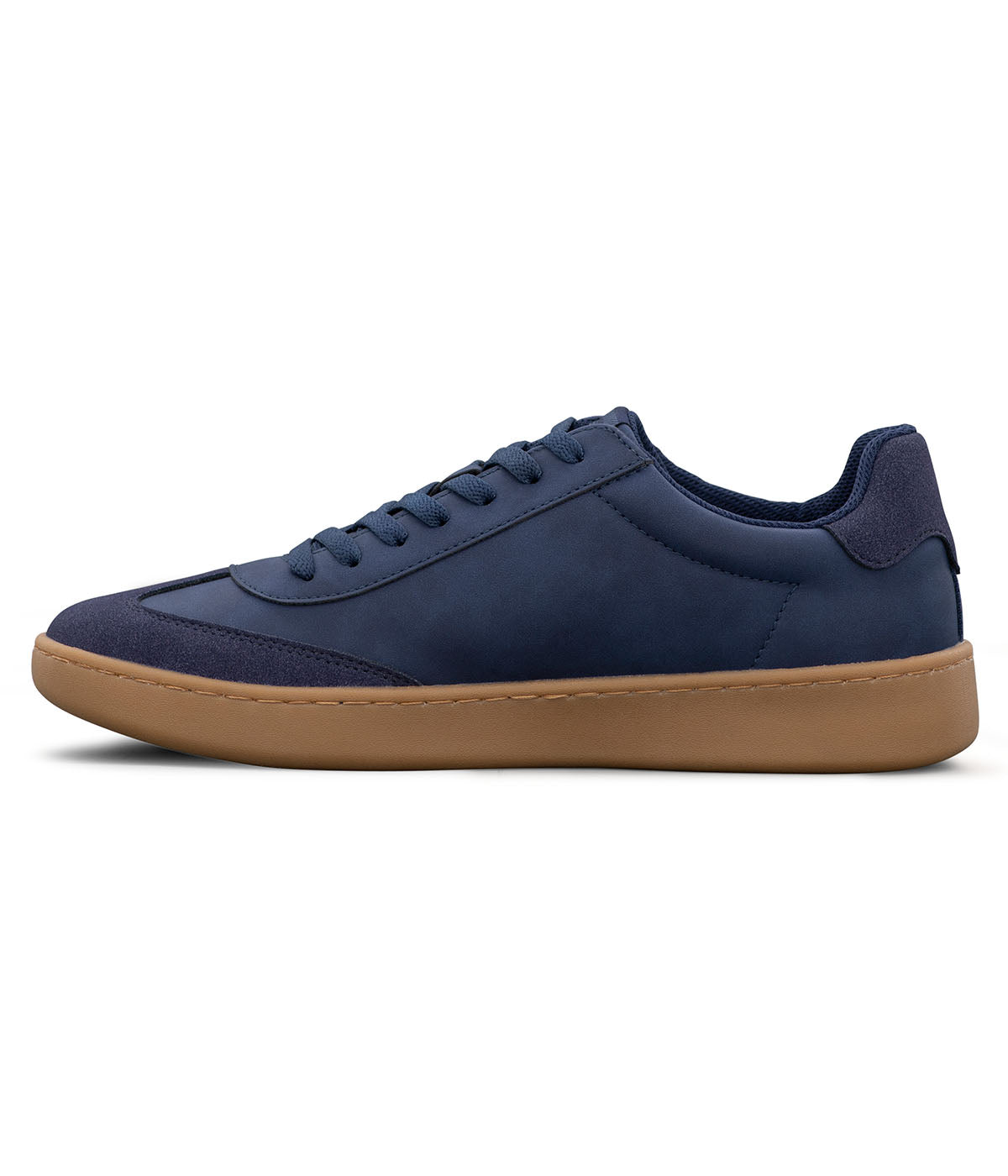  Ben Sherman Glasgow T Toe Lace Up Sneaker - Navy - Bonton