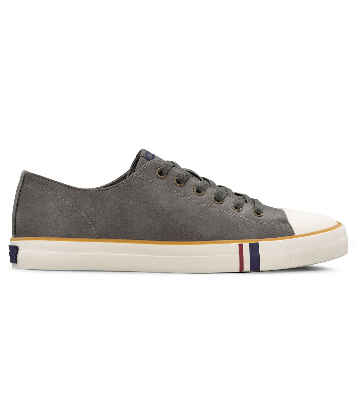  Ben Sherman Hadley Lo Lace Up Sneaker Shell Toe - Dark Grey - Bonton