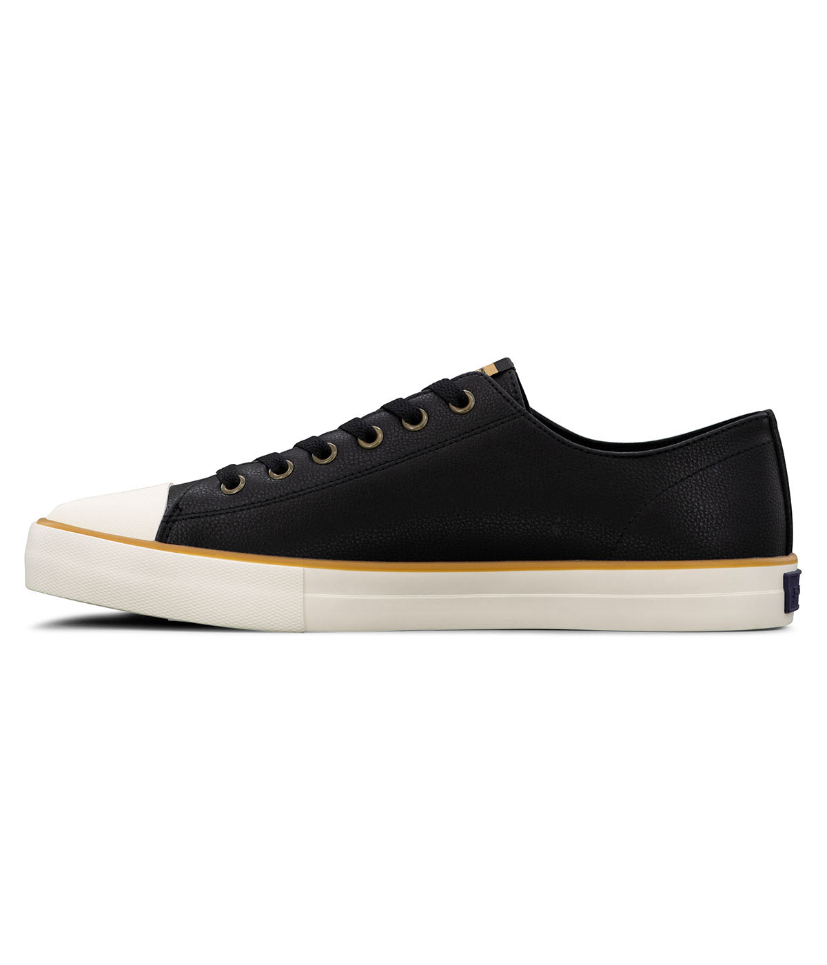  Ben Sherman Hadley Lo Lace Up Sneaker Shell Toe - Black - Bonton