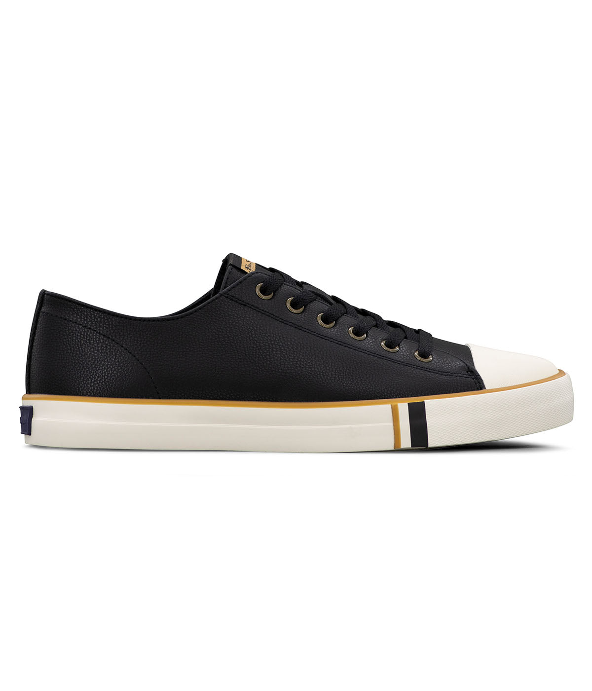  Ben Sherman Hadley Lo Lace Up Sneaker Shell Toe - Black - Bonton