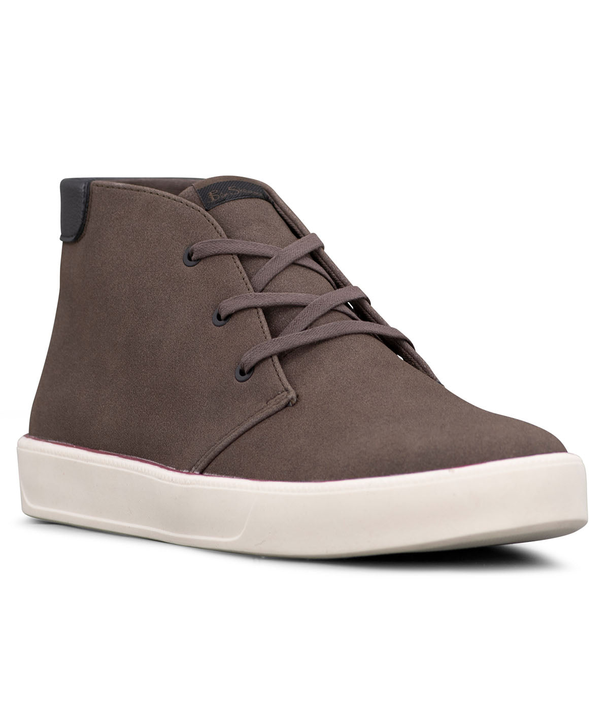  Ben Sherman Sutton Chukka Sneaker - Dark Brown Red - Bonton