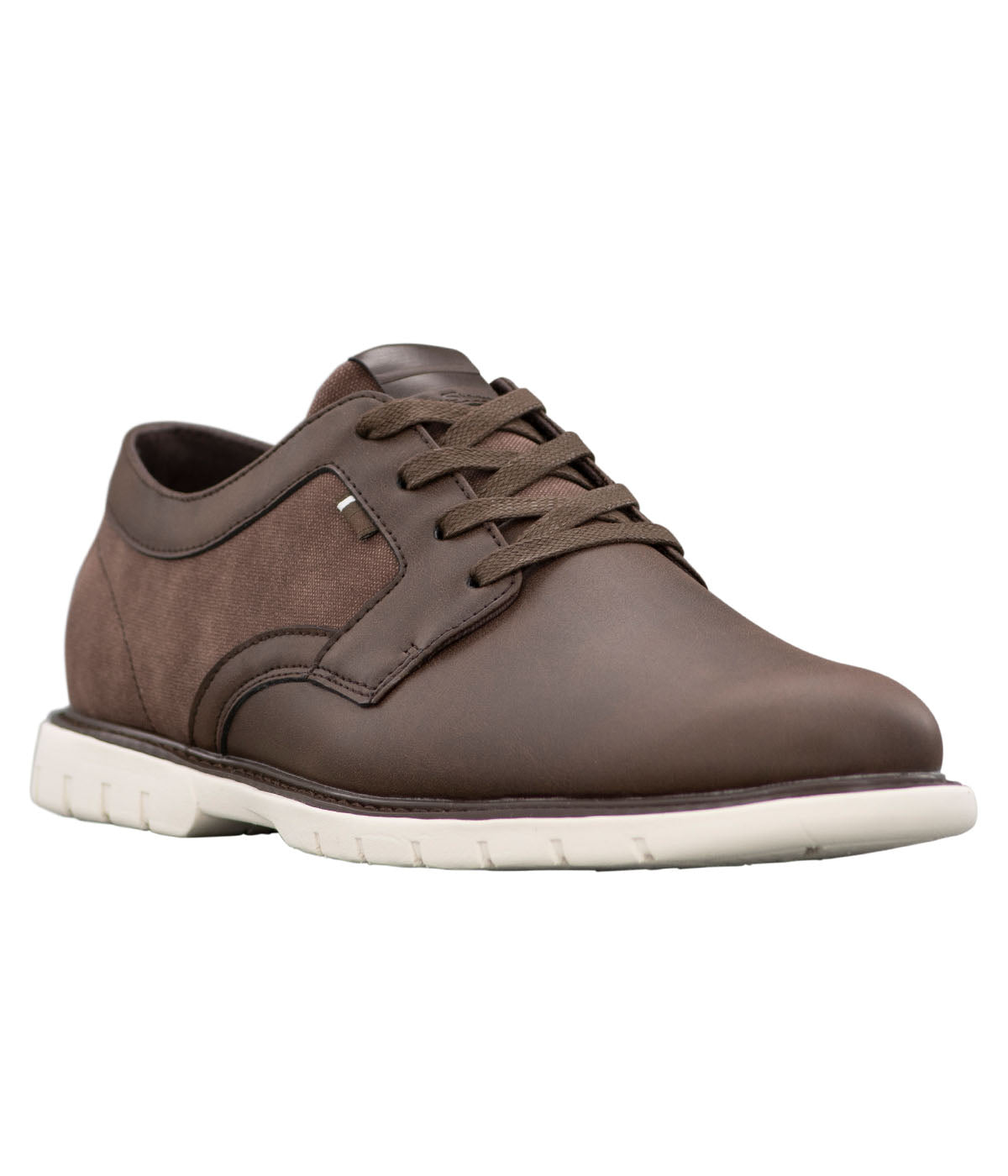  Ben Sherman Windsor Lace Up Plain Toe Oxford - Dark Brown - Bonton