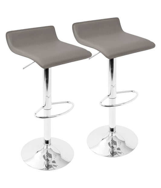 Ale Barstool - Set of 2 Grey