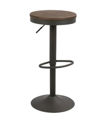 Dakota Barstool - Set of 2 Grey & Brown