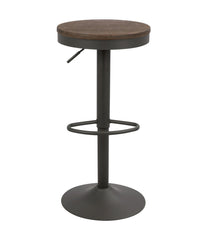 Dakota Barstool - Set of 2 Grey & Brown