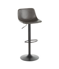 Duke Barstool - Set of 2 Black & Grey