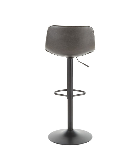 Duke Barstool - Set of 2 Black & Grey