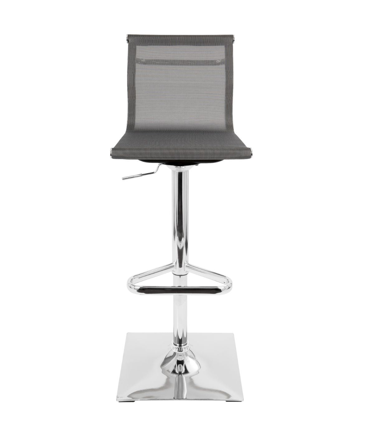  LumiSource Mirage Barstool Silver - Silver - Bonton