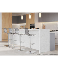 Mirage Barstool Silver