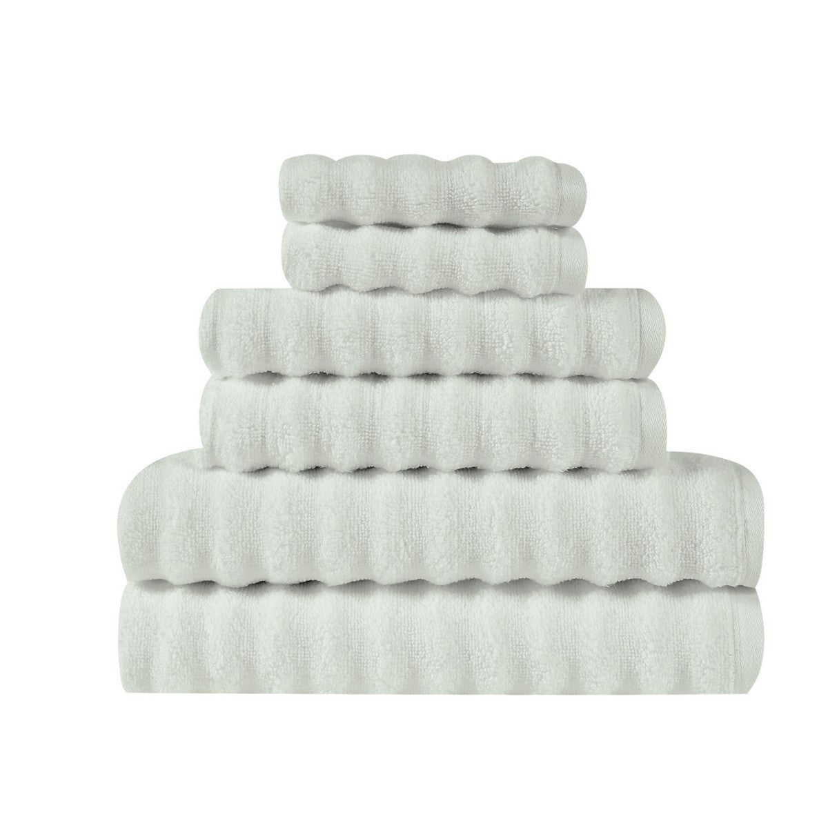  Truly Soft Zero Twist Towel Set - White - Bonton