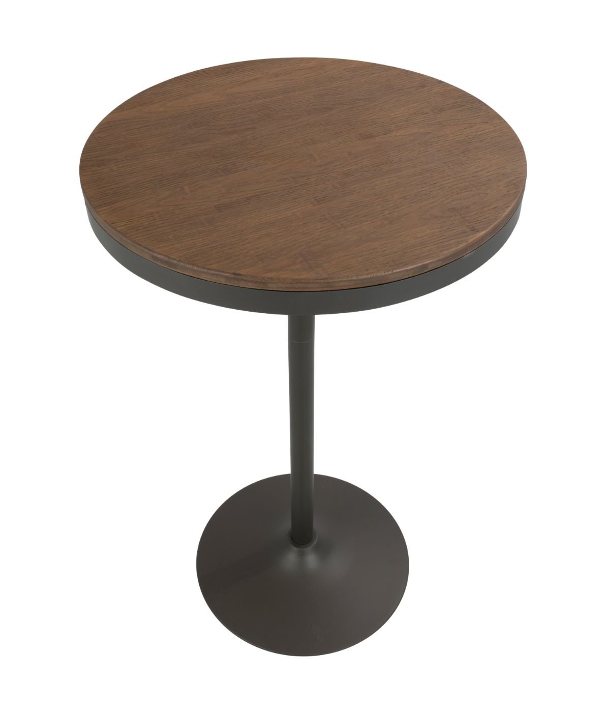  LumiSource Dakota Bar Table Grey & Brown - Grey & Brown - Bonton