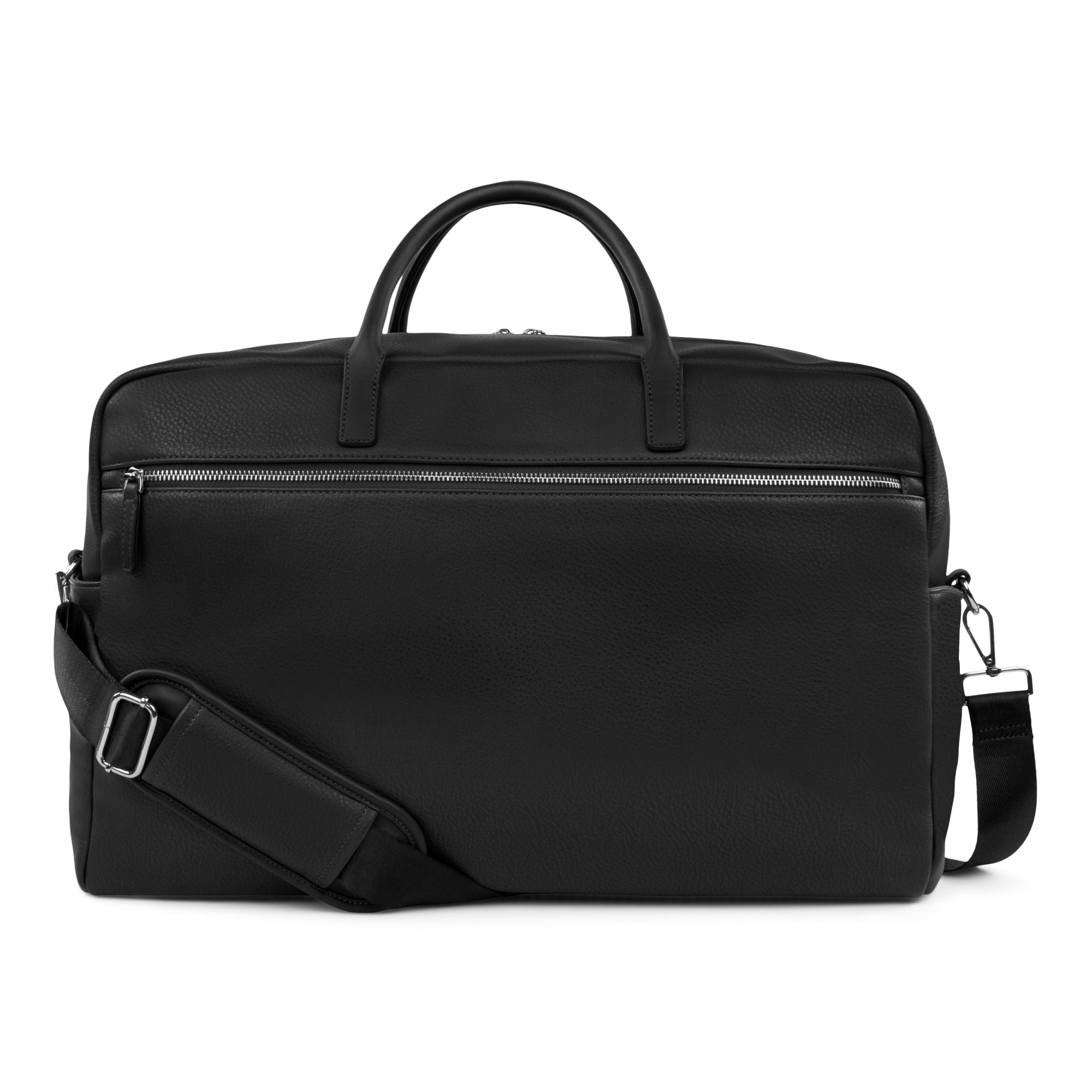  Bugatti Opera Pebble Duffle Bag - Vegan Leather - Black - Bonton