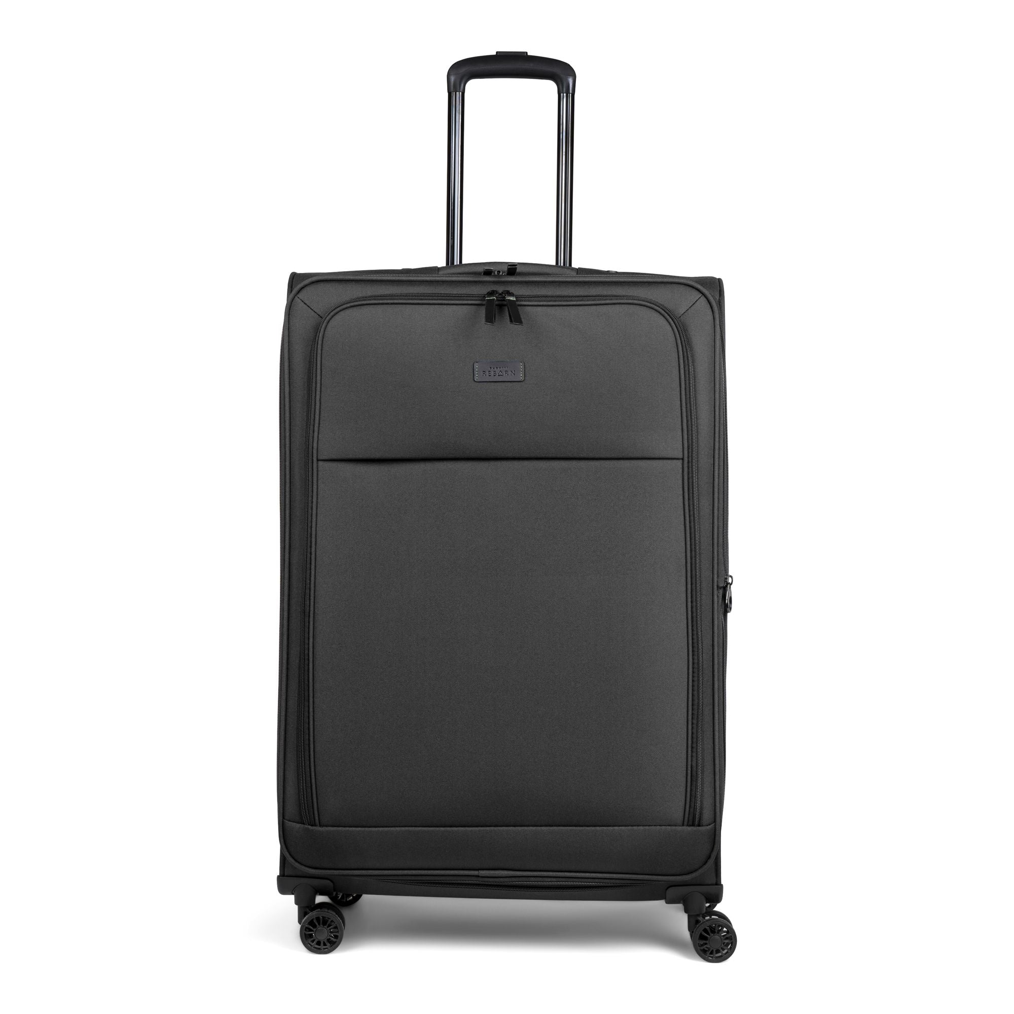  Bugatti Reborn 3 Piece Luggage Set - Recycled Polyester - Black - Bonton