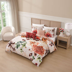 Bebejan Hazy Blossom 5 Piece Reversible Comforter Set