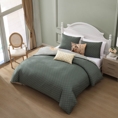 Bebejan Whispering Willows 5 Piece Reversible Comforter Set