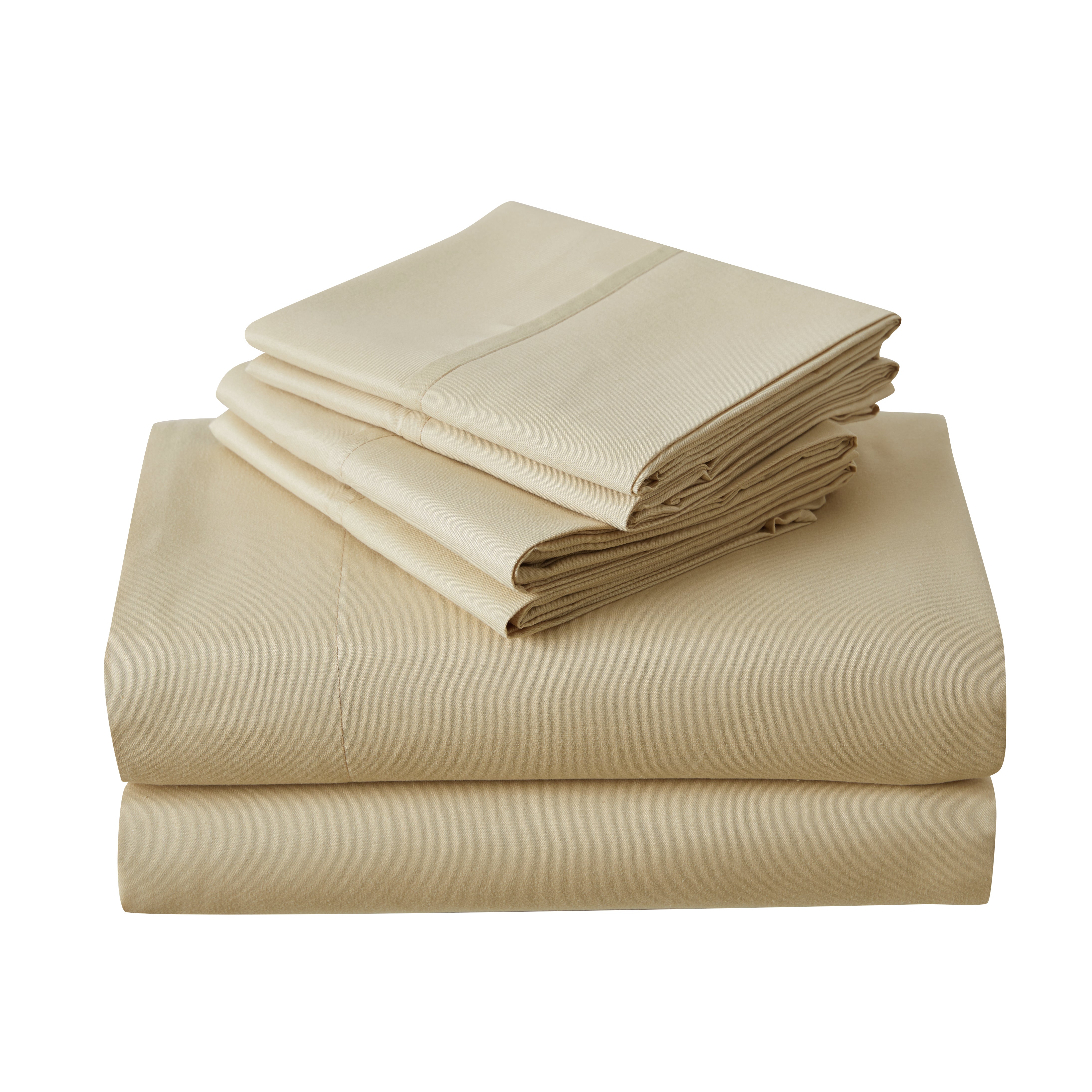  Kathy Ireland Home Kathy Ireland 6 Piece Brushed Microfiber Sheet Set - Full - Bonton