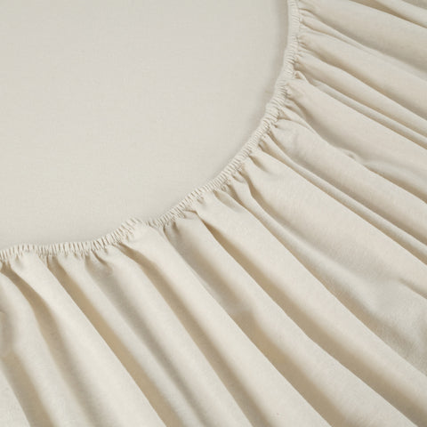 Kathy Ireland 100% Turkish Cotton Solid Flannel Sheet Set