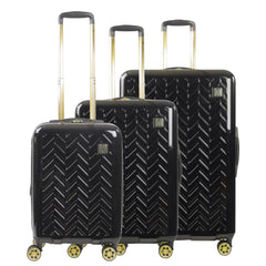 Groove Hardside Spinner 3 Piece Luggage Set