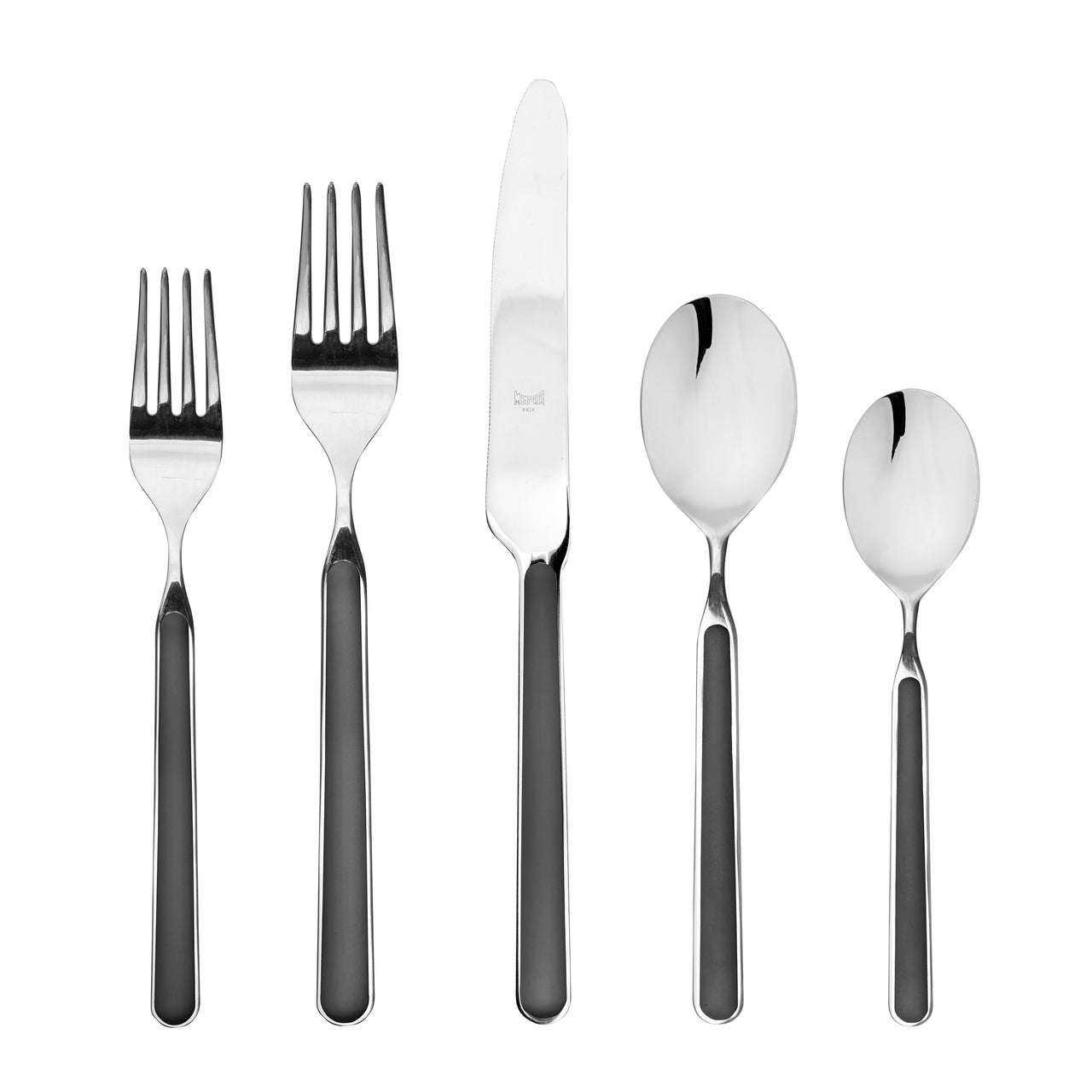  Mepra Fantasia Flatware Set Black - Black - Bonton