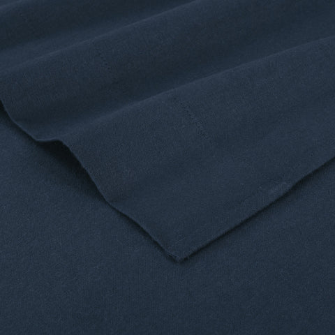 Kathy Ireland 100% Turkish Cotton Solid Flannel Sheet Set