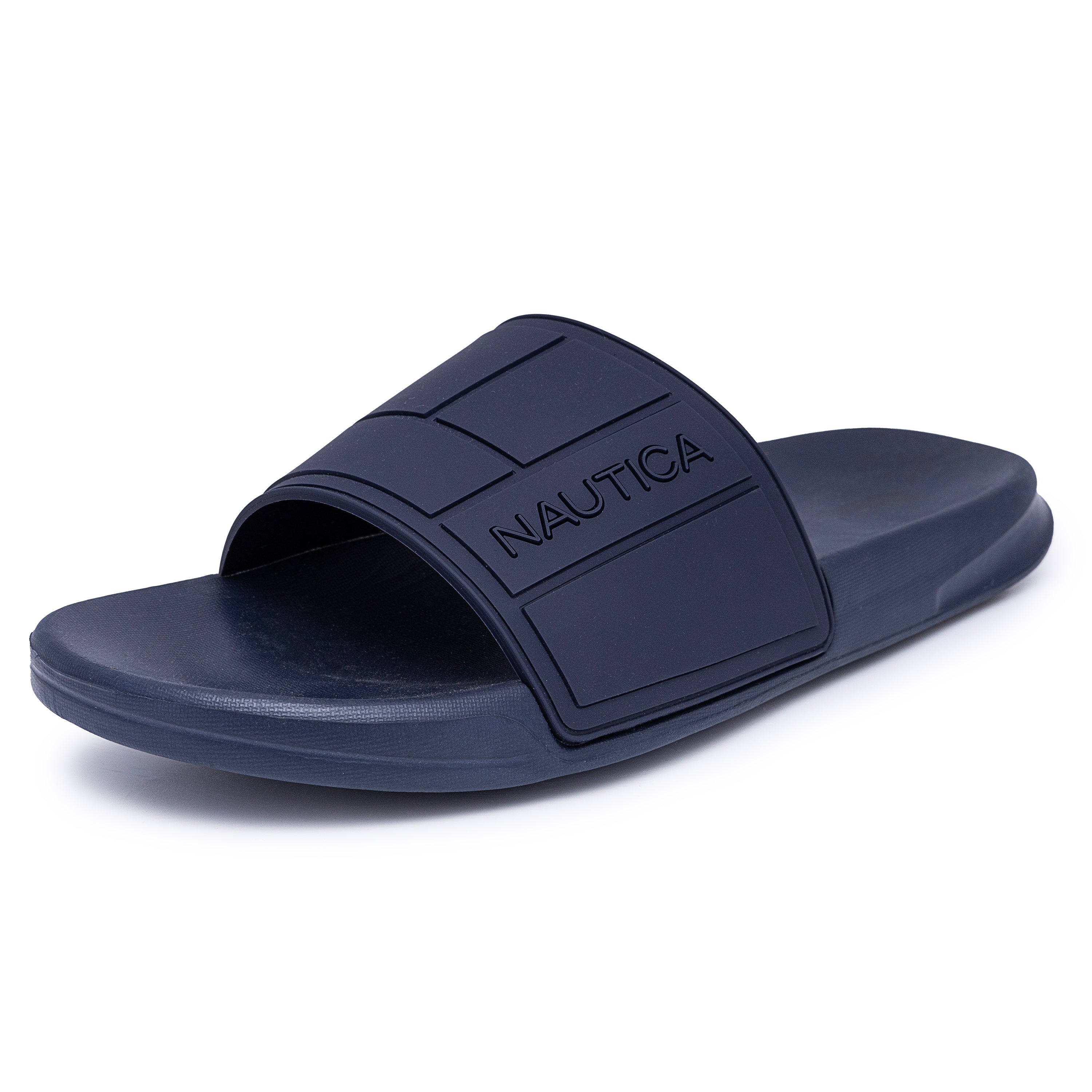  Nautica Bower Mono Slide Sandal - Black - Bonton