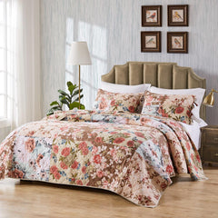 Briar Cotton Patchwork Quilt Set