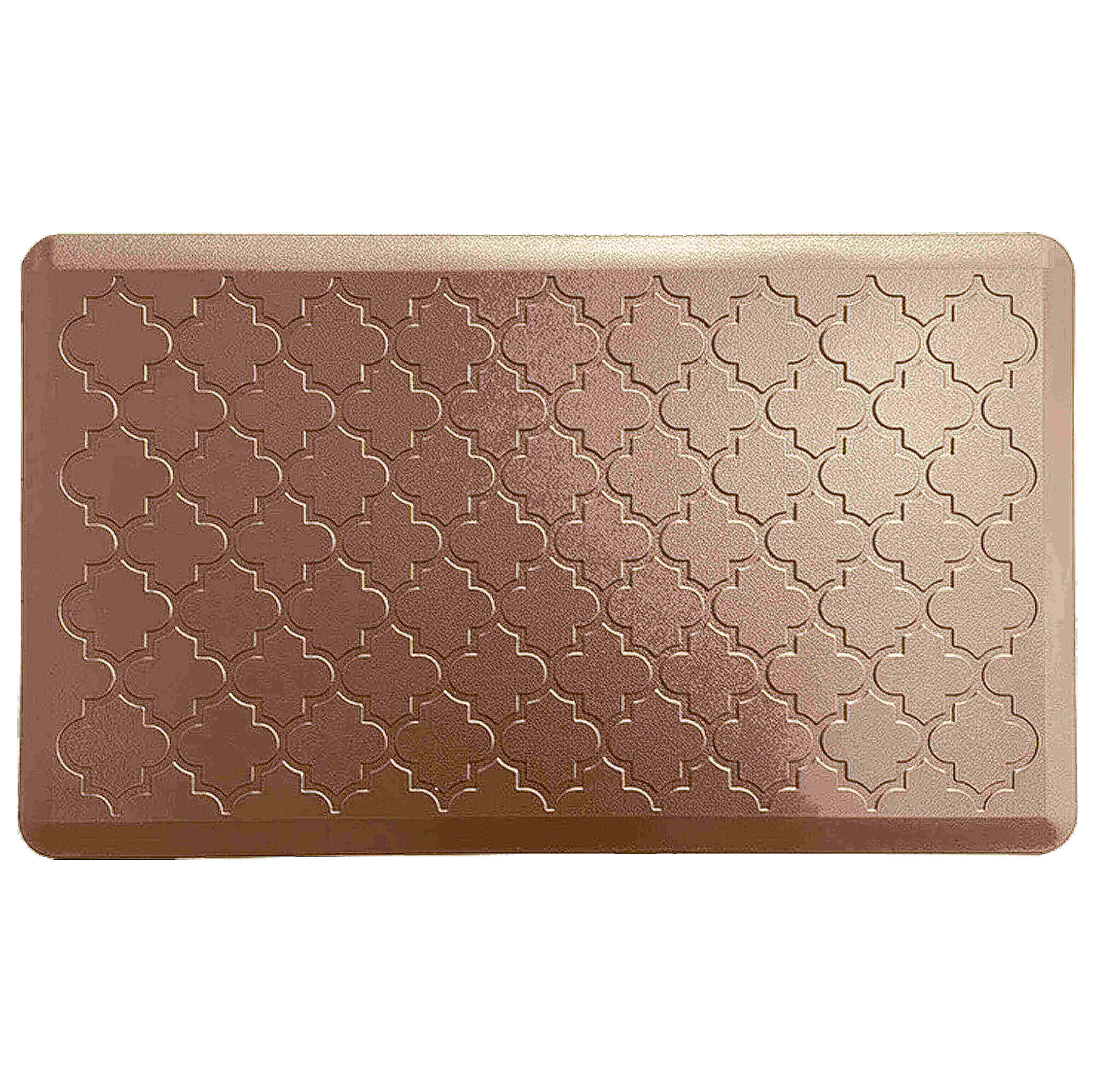  Bed Bath Fashions Trellis Embossed Foam Kitchen Mat. - 18x30 - Kitchen Mat - Bonton