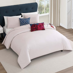 Bebejan Burgundy Branches 5 Piece Reversible Comforter Set