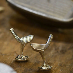 Sterling Silver Golf Club Cufflinks