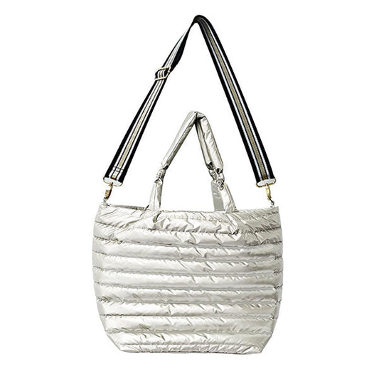 The Rebecca Tote Eggshell