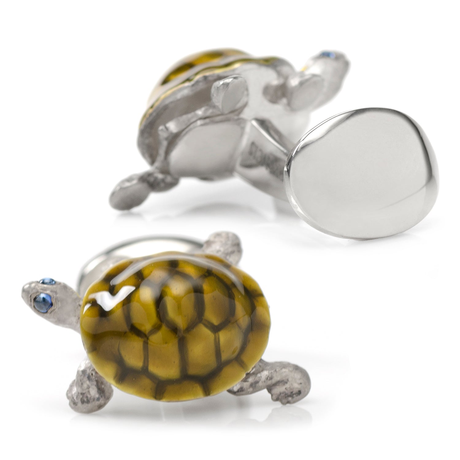  Cufflinks Walking Tortoise Cufflinks - Default Title - Bonton