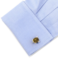 Walking Tortoise Cufflinks