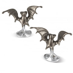 Sterling Silver ‘Creepy’ Bat Cufflinks