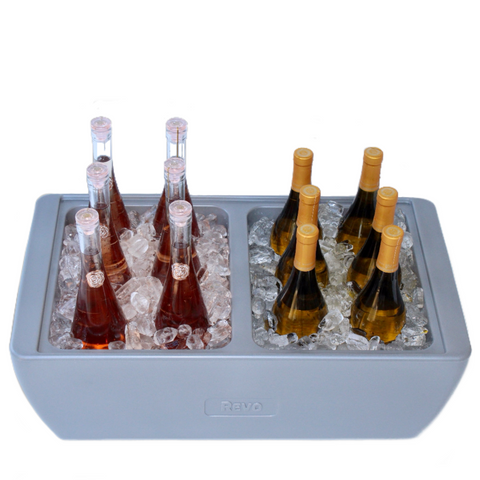 Dubler Party Cooler™ | Metallic Gray by Revo Coolers