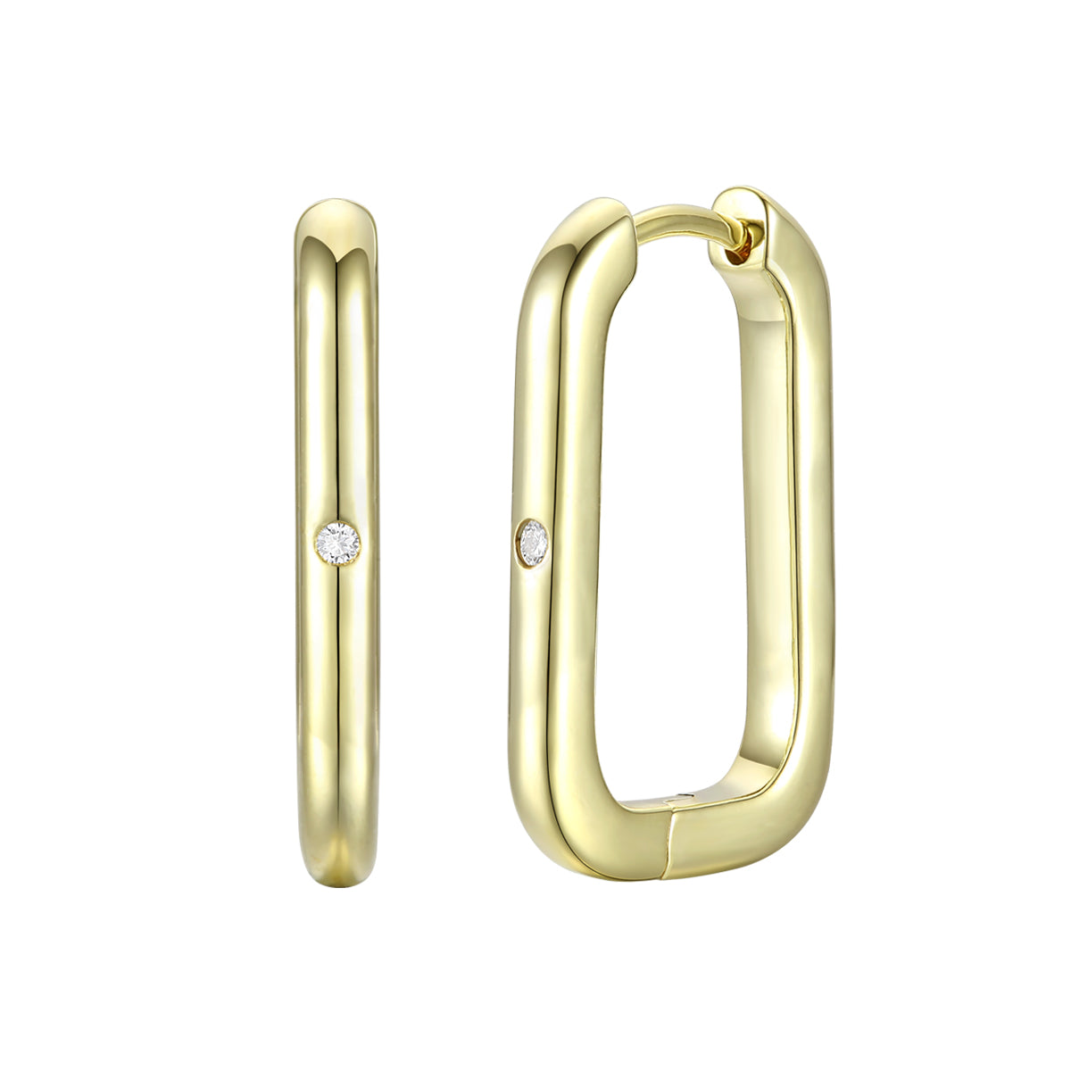  Rachel Glauber 14K Gold Plated Cubic Zirconia 