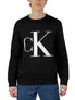  Calvin Klein Long Sleeves Monogram Sweatshirt - Heroic Grey Heather - Bonton