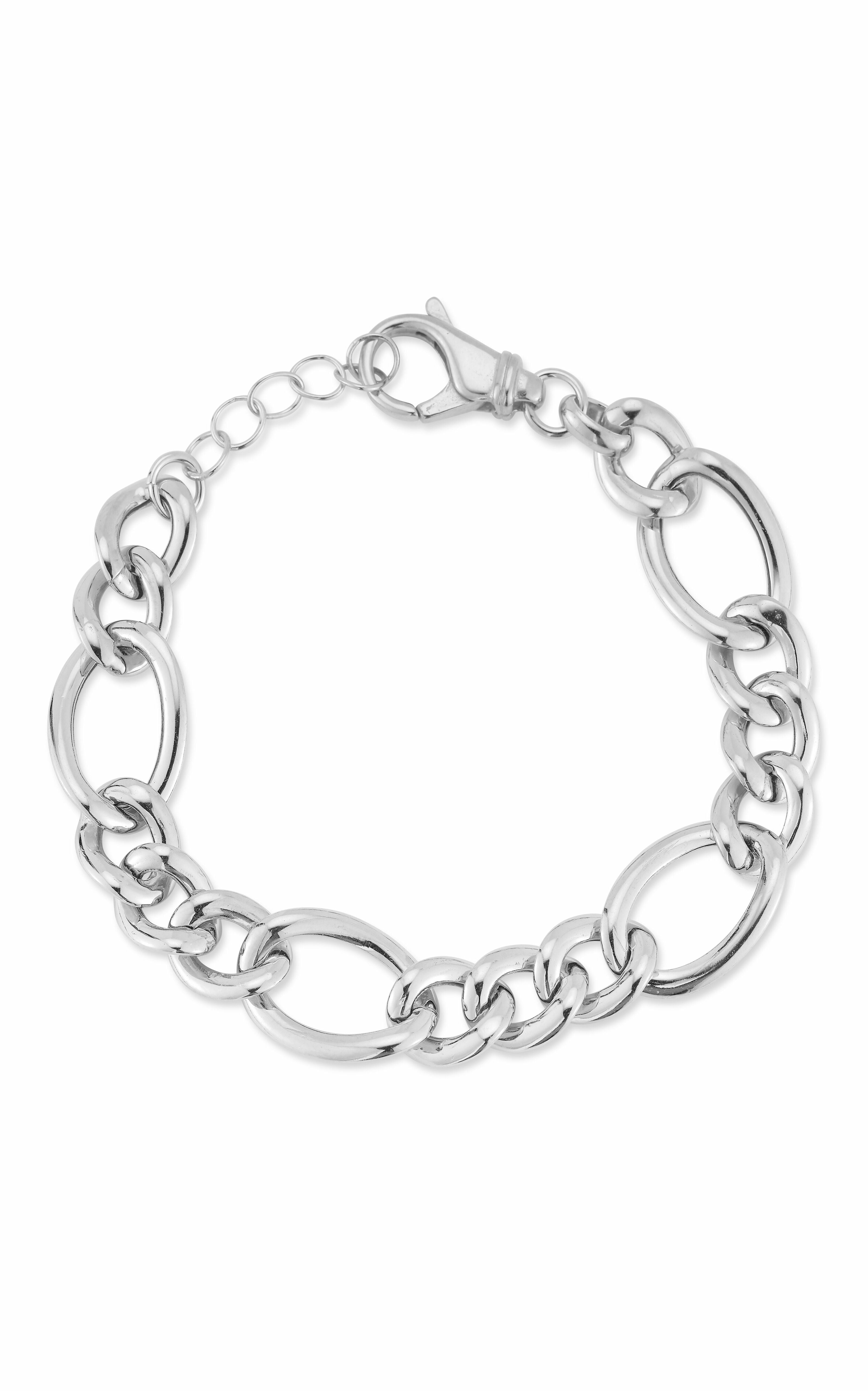  Relativity Bold Figaro Bracelet - Silver - Bonton