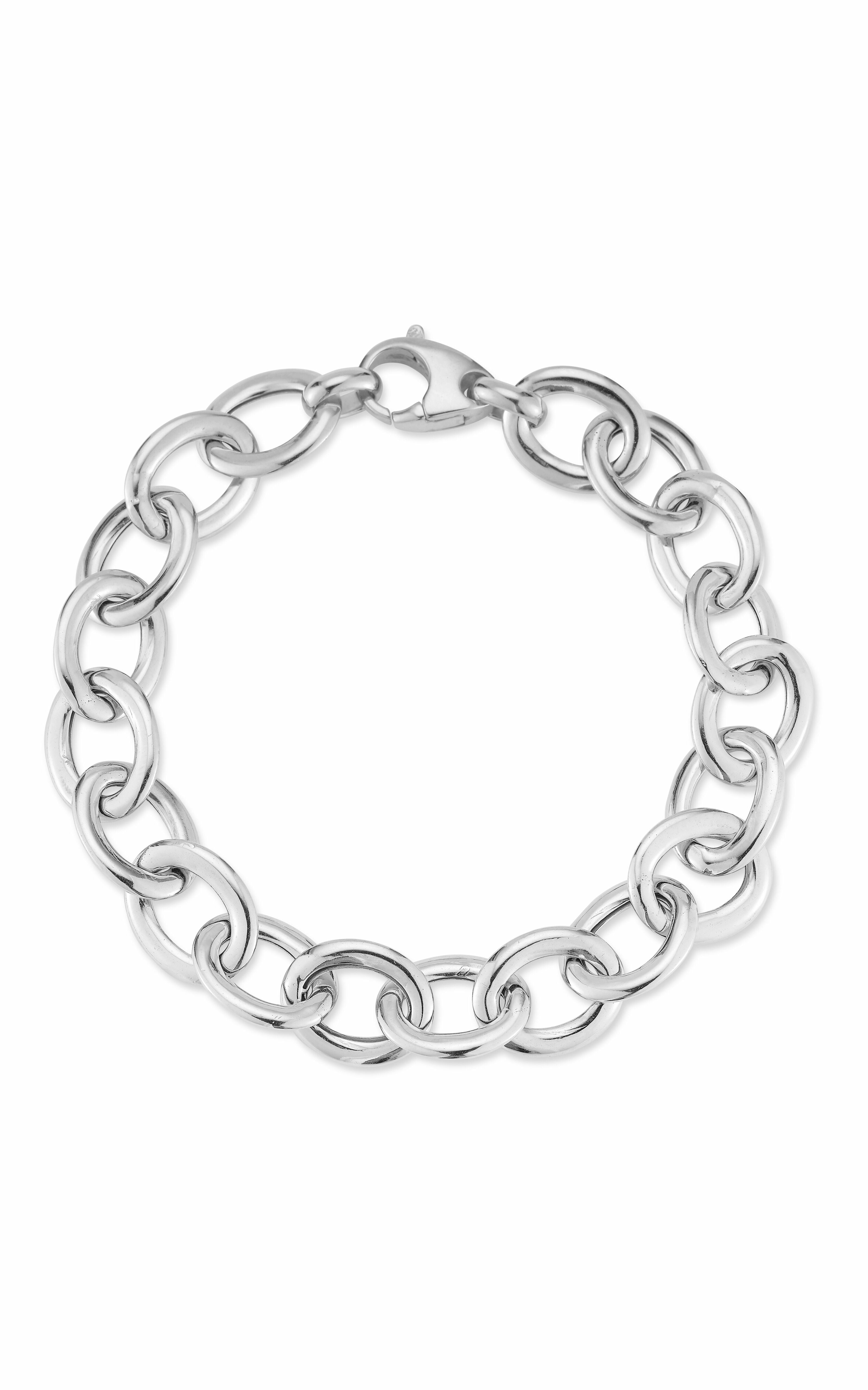  Relativity Bold Rolo Link Bracelet - Silver - Bonton