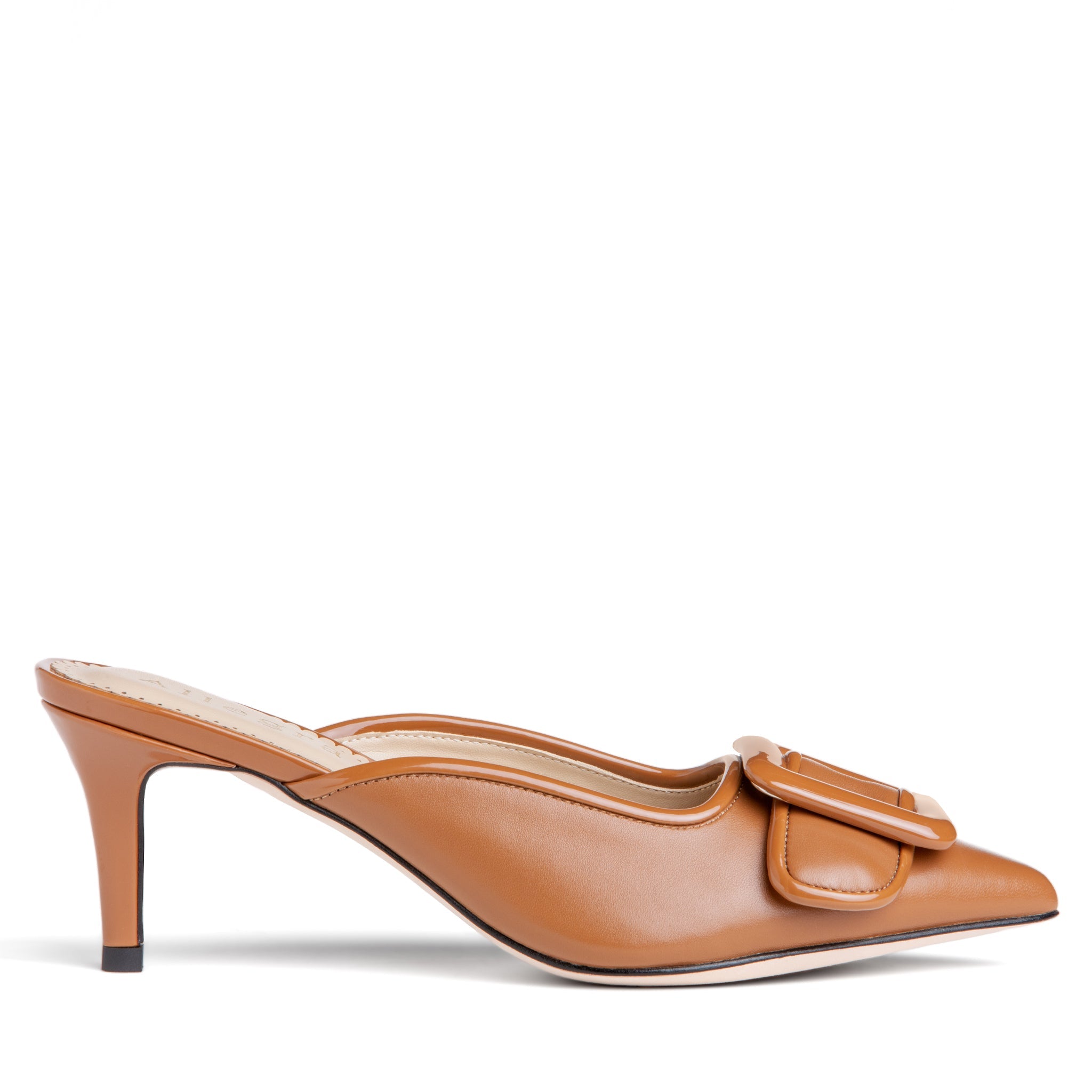  Allegra James Cara Leather Mule - 6 - Bonton