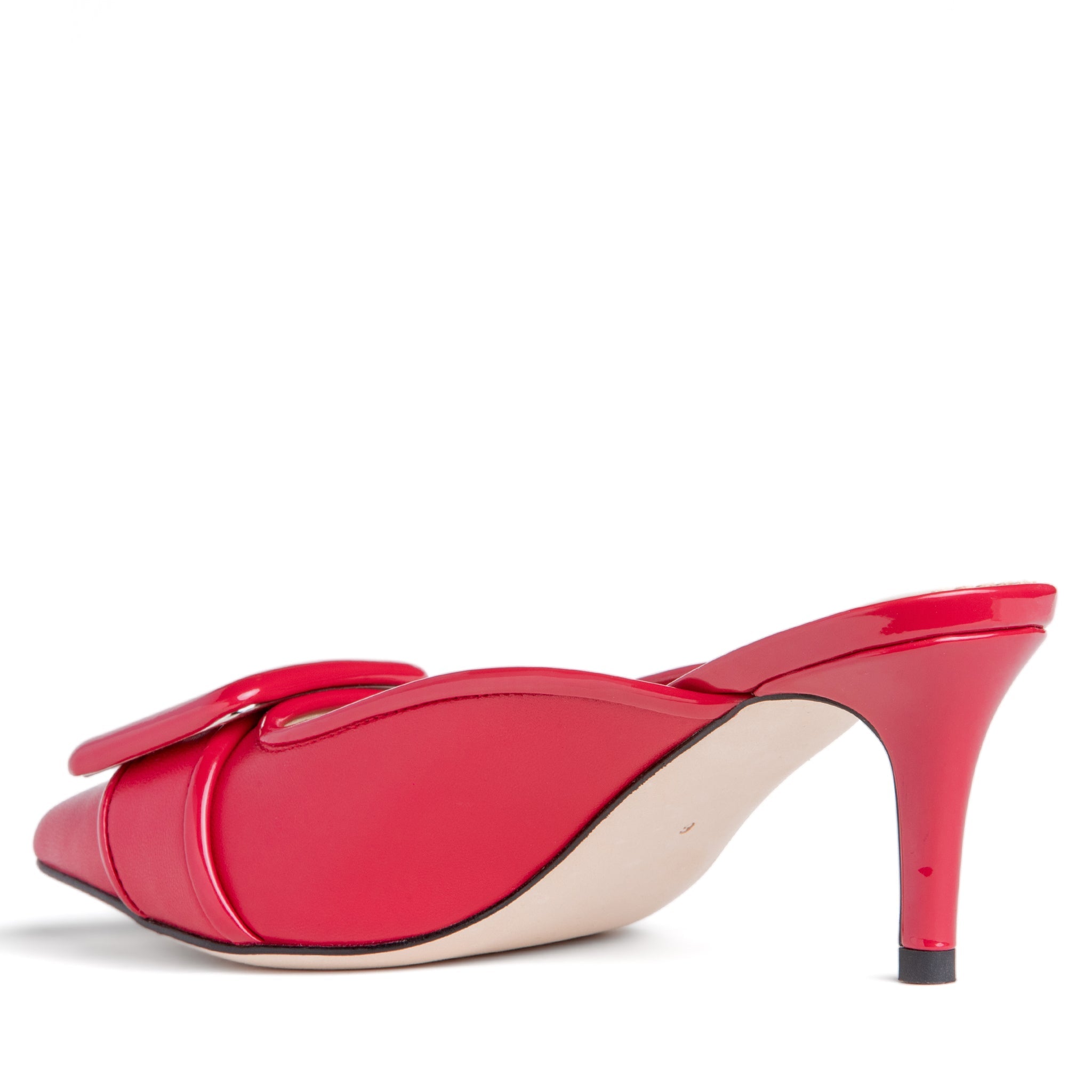  Allegra James Cara Leather Mule - 6 - Bonton