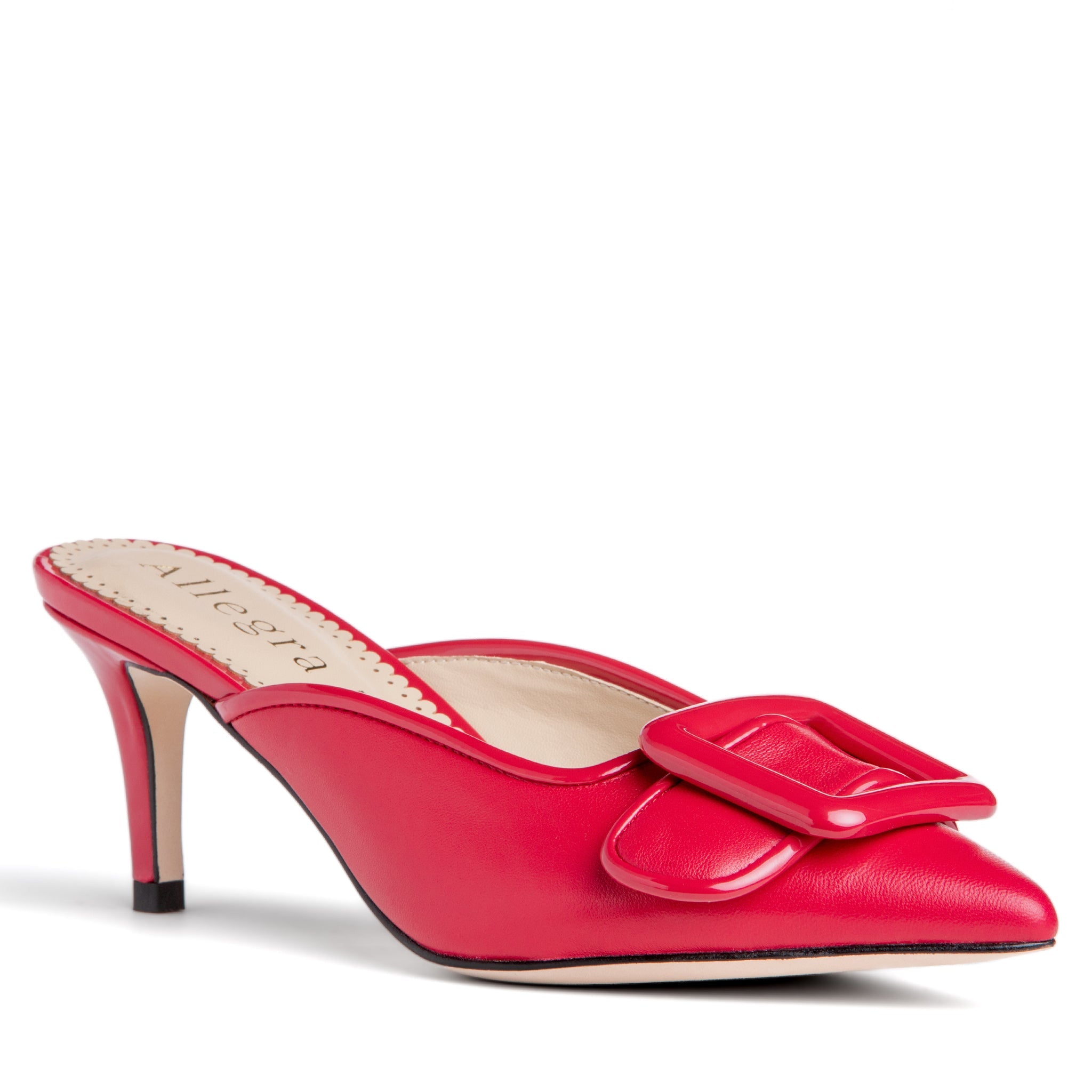  Allegra James Cara Leather Mule - 6 - Bonton