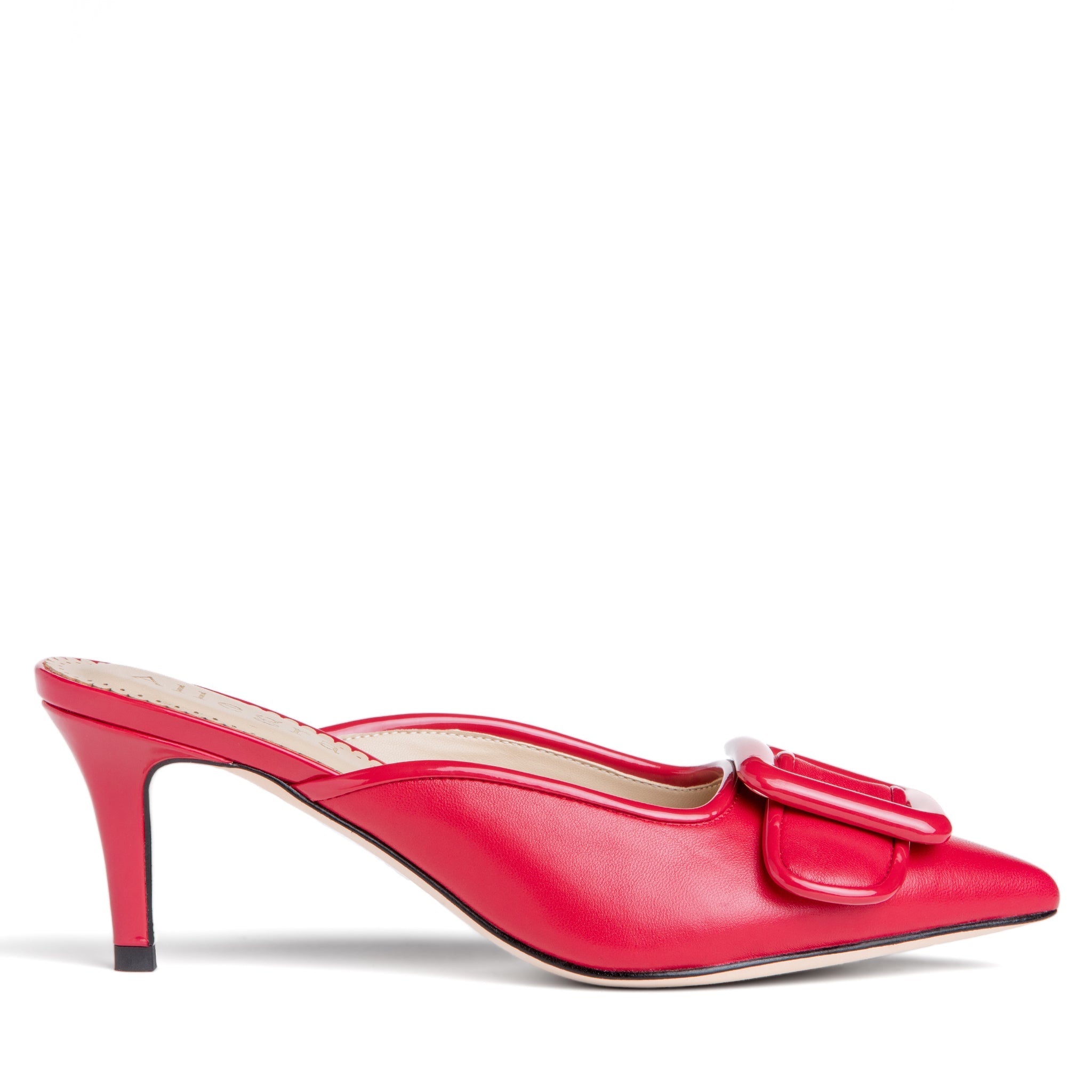  Allegra James Cara Leather Mule - 6 - Bonton