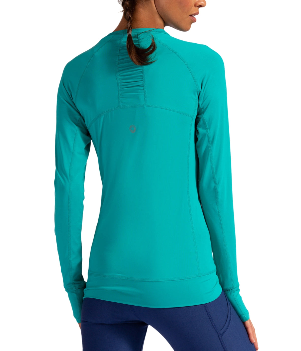  BloqUV BloqUV Women's UPF 50+ Sun Protection Pullover Top - Caribbean Blue - Bonton