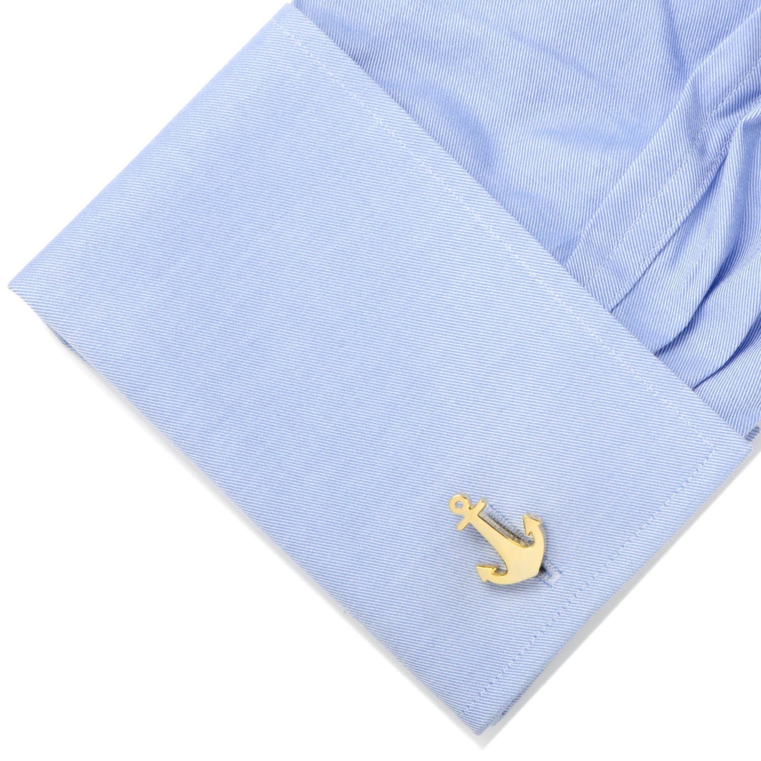  Cufflinks Gold Plated Anchor Cufflinks - Default Title - Bonton